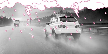 Het geheim van veilig rijden in storm