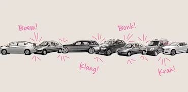 Top 10: automodellen met de meeste aanrijdingen