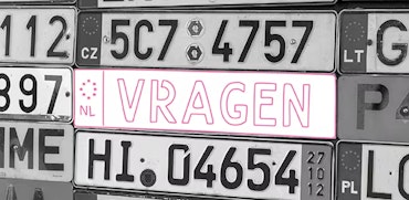 Wat iedereen over de kentekenplaat wil weten