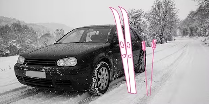 Maar uw auto wintersportklaar
