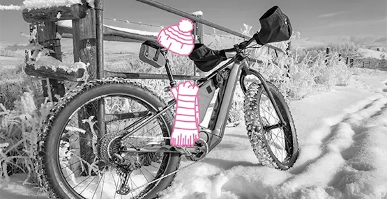 Maak uw elektrische fiets winterklaar